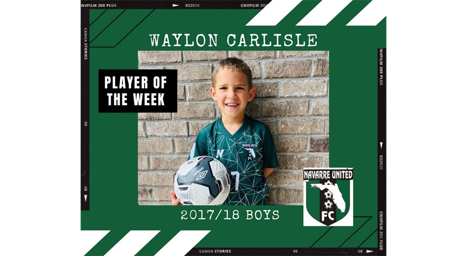 Male Competitive Player of the Week!
